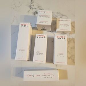 Skincare Set with White Packaging